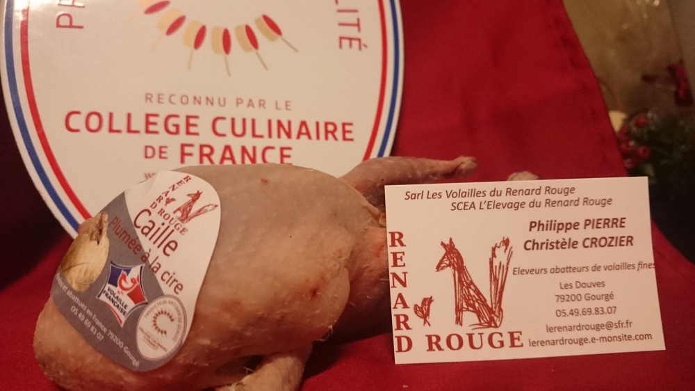 LES VOLAILLES DU RENARD ROUGE - Collège Culinaire de France