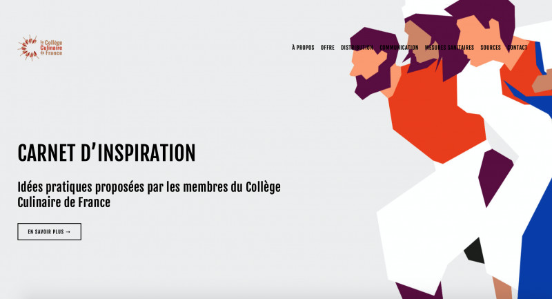 Carnet d'Inpiration : idées pratiques proposées par les membres du collectif - Collège Culinaire de France