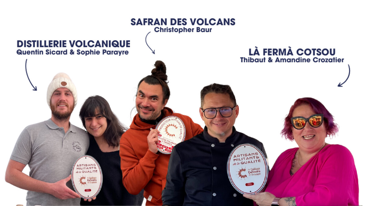 Christopher Baur et ses coopérations autour du safran des volcans - Collège Culinaire de France