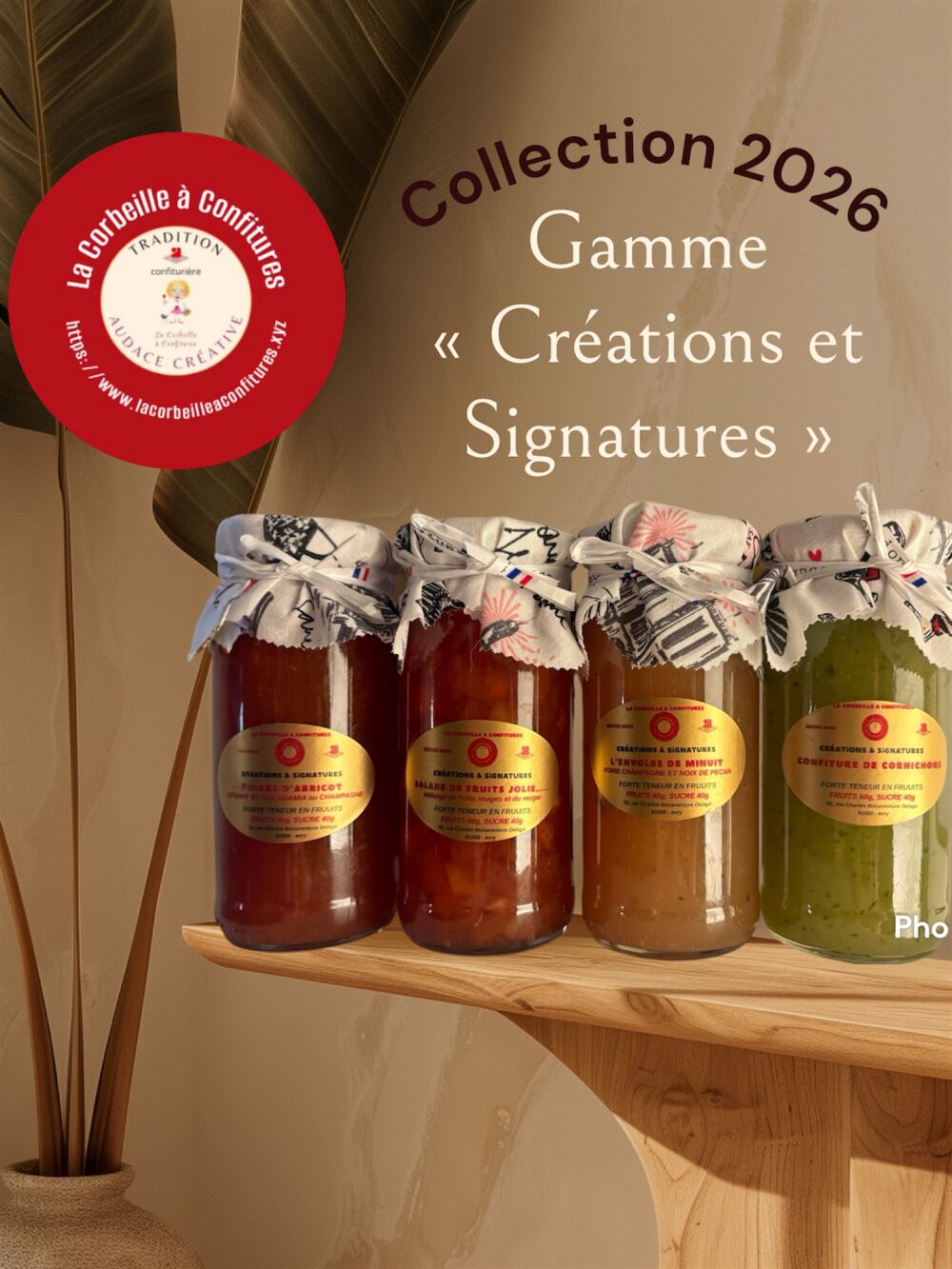 LA CORBEILLE À CONFITURES - Collège Culinaire de France