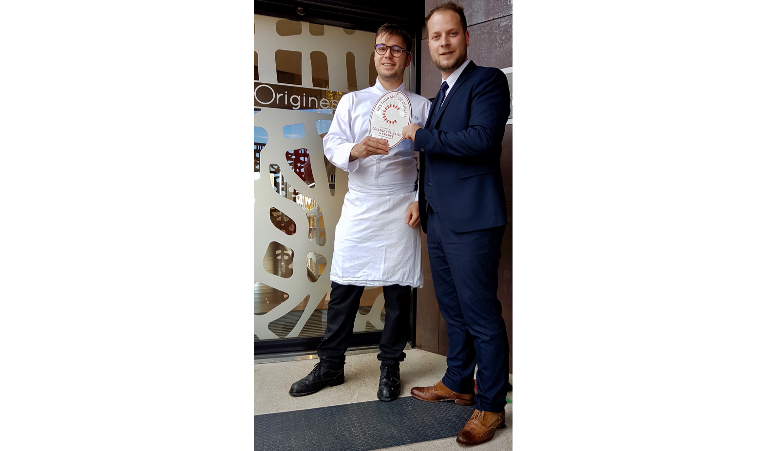 Adrien Descouls et Alex Cronier, Restaurant de Qualité Origines en Auvergne - Collège Culinaire de France