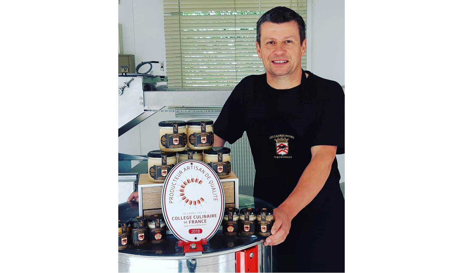 Patrick Cholet, Producteur Artisan de Qualité Les Cadres Noirs Percherons dans le Perche - Collège Culinaire de France